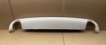 2006-2008 Audi A4 B7 S-line Rear Bumper Lower Valance Silver Oem Dual Exhaust. Fixed Price $100.00.