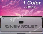 Chevrolet Black Sticker Tailgate Truck Lettering 1500 Silverado Vinyl Decals. Fixed Price $19.62.