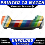 New Painted To Match Rear Bumper Cover Fascia For 2016-2018 Nissan Maxima W/park. Fixed Price $710.99.