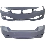 Set Of Bumper Covers Facias Front & Rear For Sedan Bmw 320I Xdrive Pair. Fixed Price $323.98.