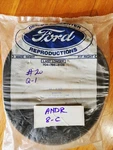 Dennis Carpenter 6A-17832 Ford 1942-48 Splash Apron To Rear Bumper Seal. Fixed Price $30.00.