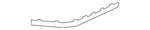 Genuine Volkswagen Corner Molding 3CN-853-842-B-9B9. Fixed Price $167.46.