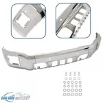 Chrome Steel Front Bumper Face Bar For Gmc Sierra 1500 Pickup 2014-15 #GM1002848. Fixed Price $163.99.