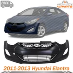 New Front Bumper Cover Fascia & Grille Assembly For 2011-2013 Hyundai Elantra. Fixed Price $202.00.