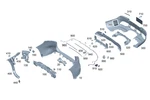 Genuine Mercedes-benz Basic Carrier Bumper 296-880-57-00. Fixed Price $151.25.