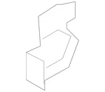 Genuine Ford Bumper Cover Bracket 8L8Z-13A004-A. Fixed Price $10.95.