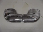 Vintage Accessory Bumper Ends Chrome Trim Gaurd Antique Deluxe Hotrod. Fixed Price $125.00.