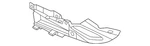 Genuine Audi Bumper Cover Cap 4M0-807-749-E-9B9. Fixed Price $34.23.