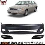 Front Bumper Cover Primed Plastic & Fog Lights For 2000-2002 Toyota Avalon. Fixed Price $347.00.