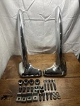 Nos 1946 1947 1948 Pontiac Bumper Wing Guards Original Gm Accessory Pair. Fixed Price $400.00.