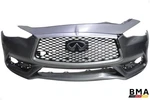 *damaged* Infiniti Q60 Front Bumper Cover Skin 62022-5CA0H 2017 Oem. Fixed Price $499.99.