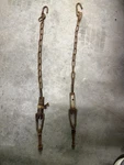 53 54 55 56 Ford Truck Tailgate Chains. Fixed Price $59.99.