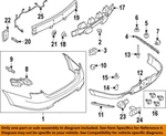 Ford Oem 09-19 Fusion Components-bumper Cover Retainer 3M8Z16K262C. Fixed Price $23.34.