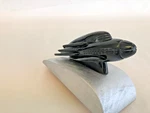 1935 1936 Hupmobile Black Rocket Hood Ornament Quality Rare Reproduction. Fixed Price $225.00.