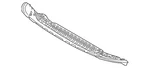 Genuine Audi Lower Plate 4K0-807-611-B. Fixed Price $237.34.