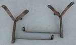 Mercury Montclair Monterey Front Bumper Impact Mounting Brackets 1960 Oem. Fixed Price $350.00.