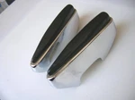 Orig Albert Chrome Bumper Guards Horn Rubber Vw Bug Beetle Cox K Fer Oval ?. Fixed Price $275.00.