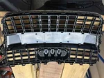 10-15 Audi Q7 Quattro Front Gill Upper Bumper Grille Genuine Oem Chrome. Fixed Price $450.00.
