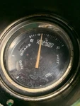 73-77 Oldsmobile Cutlass Speedometer Instrument Cluster Fuel Gas Gauge 8985321. Fixed Price $250.00.