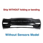 For Tesla Model Front Bumper Cover Unpainted Without Parking 2021/23. Fixed Price $200.00.