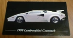 2-1988 Lamborghini Countach Photo Print Magnets 87 86 85 84. Fixed Price $5.99.
