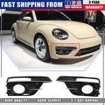1PAIR Bumper Fog Light Bezel Cover Grille Trim Front For 2017-2019 Vw Beetle. Fixed Price $55.64.