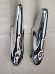 Vintage Pair 1941 Buick Guards Fits Both Front And Back Bumpers. Fixed Price $85.00.