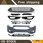 Chrome Black Front Bumper Assembly 2015 16-2018 Ford Focus Horizontal Billet. Fixed Price $208.16.