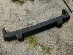Triumph TR7 Convertible Rear Bumper Rubber Or Plastic Cover. Fixed Price $80.00.