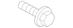 Genuine Ford Upper Filler Screw -W702434-S439. Fixed Price $7.28.
