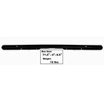 1969 Chevrolet Camaro Rear Bumper Painted Black Steel Dynacorn New. Fixed Price $199.99.