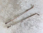 73 74 Chevy Corvette C3 Original Gm Front Bumper Outer Bracket Braces Set & Nuts. Fixed Price $59.99.