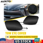 Pair Set Of 2 Tow Eye Covers Fog Light Lower Bumper Grill Left Right For Prius. Fixed Price $17.09.