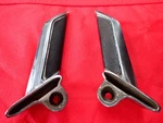 1964-1966 Thunderbird Chrome Interior Door Handles Left & Right #1. Fixed Price $38.00.
