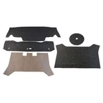 Trunk Floor Mat Cover For 1963 Oldsmobile Cutlass F-85 Convertible 2-DR White. Fixed Price $300.89.