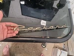 Vintage 1950S Large 17" X 1/2" Packard Emblem Script Oem 448715. Fixed Price $56.99.
