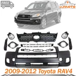 New Bumper Cover + Upper Lower Grille Assembly Kit For 2009-2012 Toyota RAV4. Fixed Price $279.50.