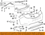 Gm Oem 14-17 Regal Rear Bumper Components-inner Bracket 22793771. Fixed Price $39.21.