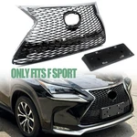 For 2015-2017 Lexus NX200T NX300H Sport Front Bumper Grille Chrome Black. Fixed Price $156.75.