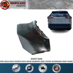 For 2019-2023 Toyota RAV4 Rear Bumper Side Cover Extension Panel Passenger. Fixed Price $59.49.