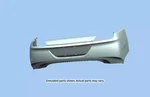 Genuine Gm Rear Upper Bumper Cover 26686250. Fixed Price $1803.44.