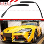 For 20-26 Toyota Supra Gr A90 A91 MK5 Carbon Fiber Front Bumper Upper Trim Fang. Fixed Price $182.99.