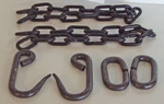 1928 1929 1930 1931 Model Ford Pickup Truck Tailgate Chains, Hooks & Locks Bed. Fixed Price $44.99.