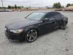 Rear Blk W/park Asst Bumper Assy Oem 12-15 A6 Audi. Fixed Price $240.00.