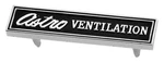 Dash Carrier Badge 1969-1970 "astro Ventilation" Chevrolet Camaro. Fixed Price $20.95.