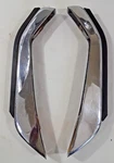 Nos 1971 Buick Rear Bumper Guard Pair Lesabre Centurion 10 1/2" Tall - B913. Fixed Price $44.99.