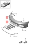 Genuine Porsche 718 Boxster Cayman 982C Tow Hitch Primed 982807499G2X. Fixed Price $35.57.