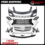 New Front Bumper Cover + Grille Kit For 2013-2015 Mercedes Benz GLK350 GLK250. Fixed Price $1250.00.