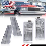 4X Clear Front Side Marker+turn Signal Lights For 78-79 Chevy El Camino / Malibu. Fixed Price $99.99.