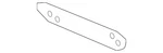 Genuine Nissan 2012-2019 Versa Side Bracket 85220-3BA0A. Fixed Price $46.16.